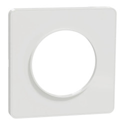 Odace Touch - plaque 1 poste blanc - S520802 Schneider Electric