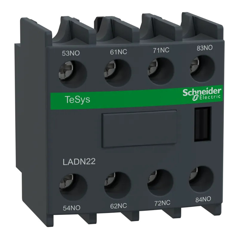 Contacts frontaux à vis 2O+2F - LADN22 Schneider Electric