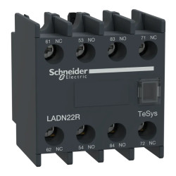 Contacts frontaux à vis 2O+2F - LADN22R Schneider Electric