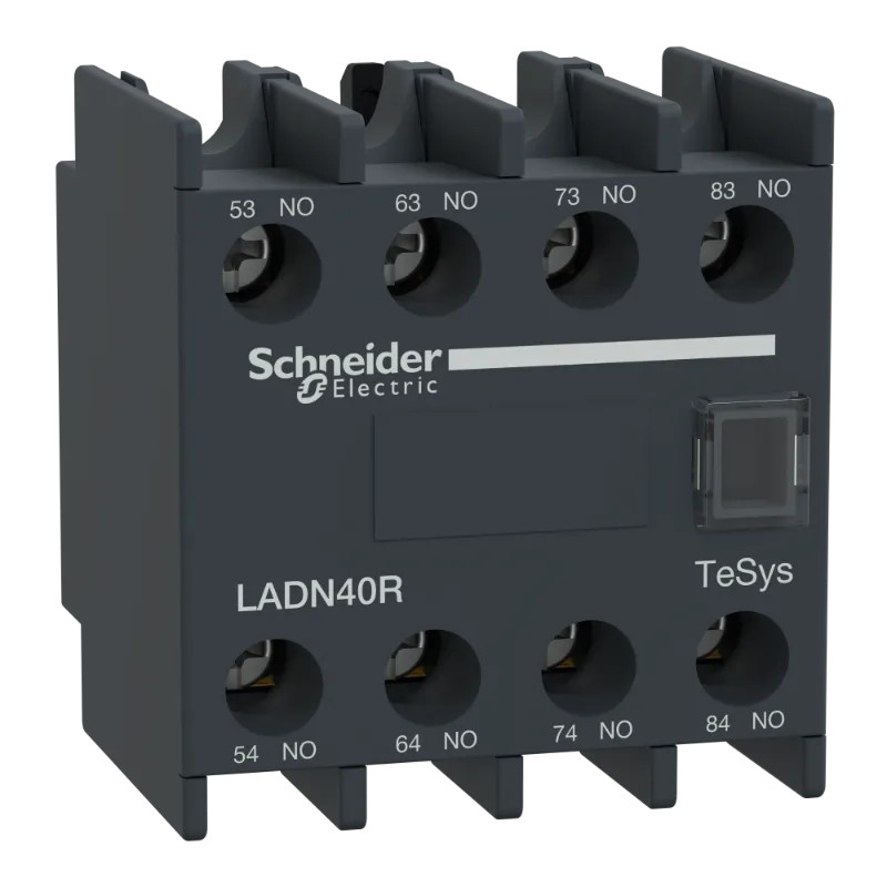 Contacts frontaux à vis 4F - LADN40R Schneider Electric