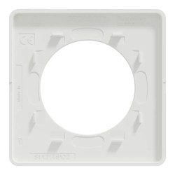 Odace Touch - plaque 1 poste blanc - S520802 Schneider Electric