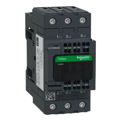 TeSys D - contacteur - 3P(3 NO) - AC3 - inf. ou egal 440V 80A - 24Vca ressort - LC1D80A3B7 Schneider Electric