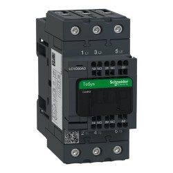 TeSys D - contacteur - 3P(3 NO) - AC3 - inf. ou egal 440V 80A - 110Vca ressort - LC1D80A3F7 Schneider Electric