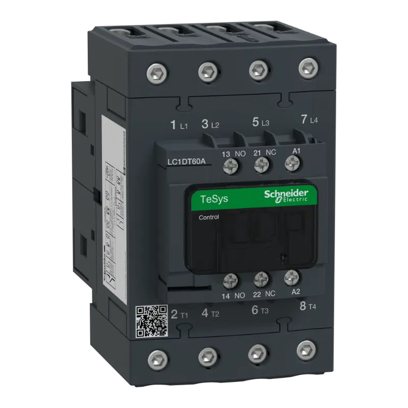 TeSys LC1D - contacteur - 4P - AC-1 440V - 60A - bobine 230Vca - LC1DT60AP7 Schneider Electric