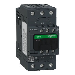 TeSys LC1D - contacteur - 3P - AC-3 440V - 40A - bobine 12Vcc - LC1D40AJD Schneider Electric