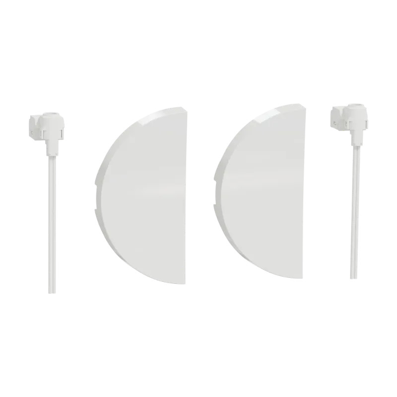 ODACE 2 DEMI-ENJO BLC+LED - S520298 Schneider Electric