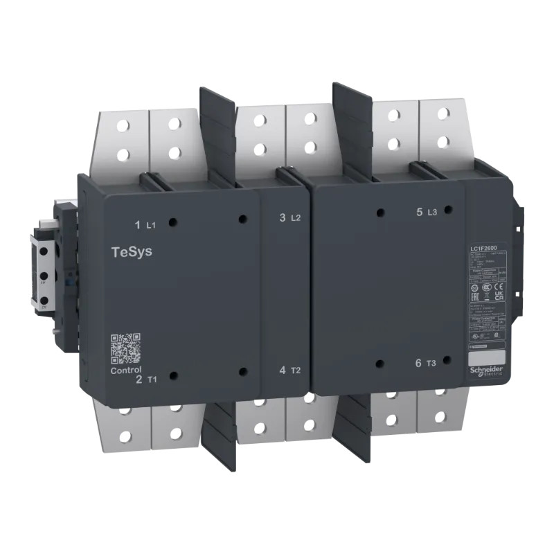 TeSys LC1F - contacteur - 3P - AC-1 1000V - 2600A - bobine 220Vcc - LC1F2600MD Schneider Electric