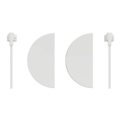 ODACE 2 DEMI-ENJO BLC+LED - S520298 Schneider Electric