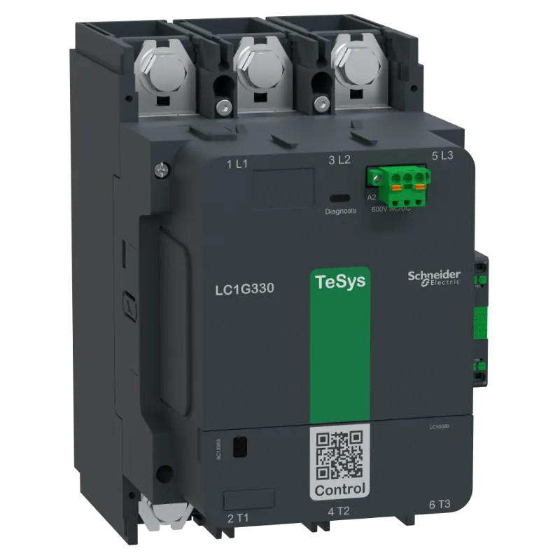 TeSys Giga, 3P(3NO), 330A, bobine AC/DC 600V, Standard - LC1G330XXEN Schneider Electric