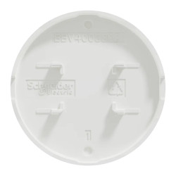 Odace - blanc - enjoliveur seul va-et-vient et poussoir - S520604 Schneider Electric