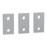Barres d'extension de bornes droites pour 3 pôles TeSys G630-800 - LA9G3603 Schneider Electric