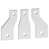 Kit 3 pôles pour TeSys G400-500 pour connexion de 50mm de large. - LA9G3613 Schneider Electric