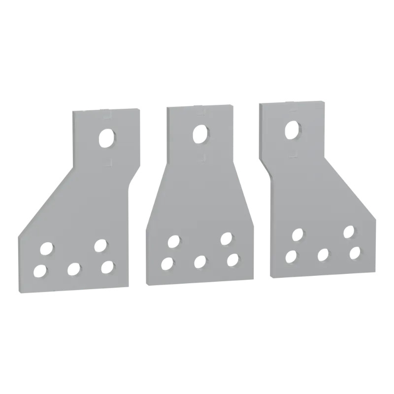 Kit d'écarteurs 3 pôles pour TeSys G630-800 connexion 80 mm - LA9G3614 Schneider Electric