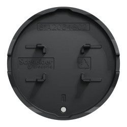 Odace - enjoliveur anthracite - livré sans LED - S540297 Schneider Electric