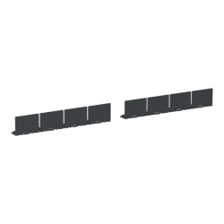 Cache-bornes pour l'assemblage de l'accouplement 4P G115-800 IP20 - LA9G4707 Schneider Electric