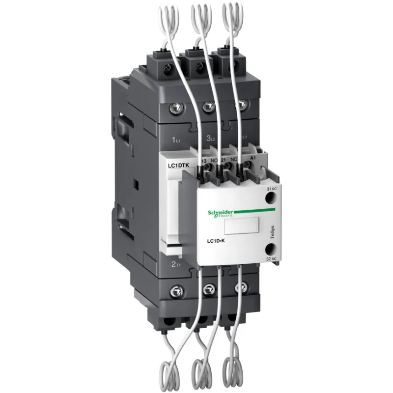 TeSys D - Contacteur 40kvar bob 220 v 50/60hz - LC1DTKM7 Schneider Electric