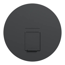 Odace - enjoliveur seul prise RJ45 simple - anthracite - S540671 Schneider Electric