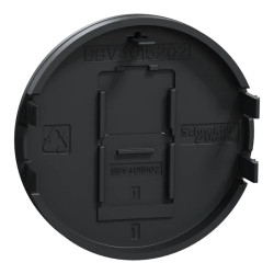 Odace - enjoliveur seul prise RJ45 simple - anthracite - S540671 Schneider Electric