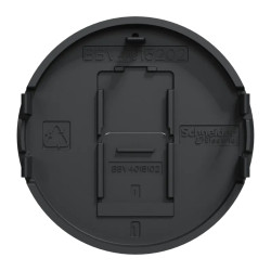 Odace - enjoliveur seul prise RJ45 simple - anthracite - S540671 Schneider Electric