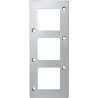 Andivandale - Plaques de finition - 3 postes - 480360 Schneider Electric