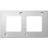 Plaques de finition anti-vandalisme, 2 postes - MTN480260 Schneider Electric