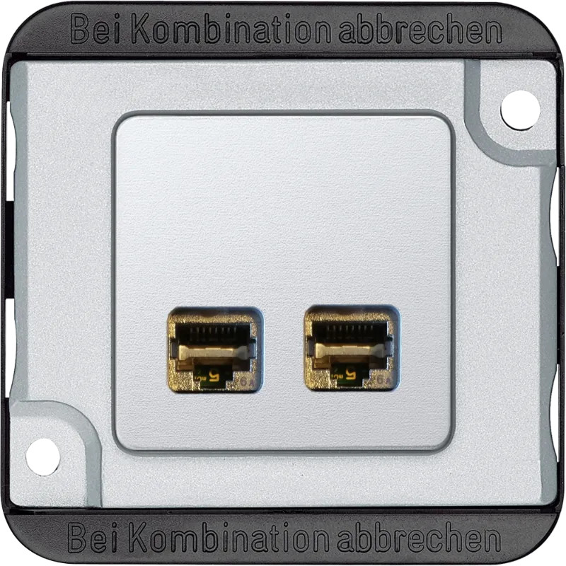 ANTIV. DBL PRISE RJ45 CAT6A - MEG4576-7022 Schneider Electric