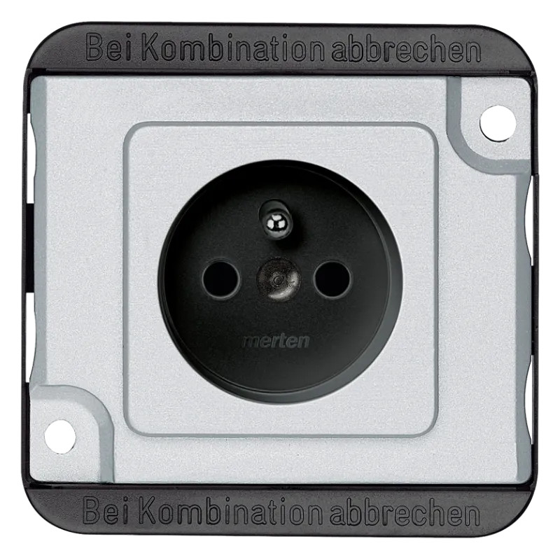 Antivandale - Prise - 2P+T - NF - connexion rapide - MEG2500-7060 Schneider Electric