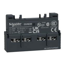 TeSys GV - contact auxiliaire - 2F - GVAE20 Schneider Electric