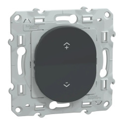Wiser Ovalis - interrupteur centralisé sans fil 2 ou 4 BP - Anthracite - S340531 Schneider Electric
