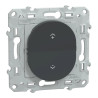 Wiser Ovalis - interrupteur centralisé sans fil 2 ou 4 BP - Anthracite - S340531 Schneider Electric