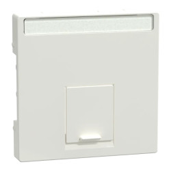 System M - Enjoliveur RJ45 central - IP20 - blanc polaire - MEG4573-0319 Schneider Electric