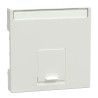 System M - Enjoliveur RJ45 central - IP20 - blanc polaire - MEG4573-0319 Schneider Electric