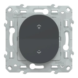 Wiser Ovalis - interrupteur centralisé sans fil 2 ou 4 BP - Anthracite - S340531 Schneider Electric