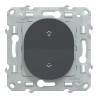 Wiser Ovalis - interrupteur centralisé sans fil 2 ou 4 BP - Anthracite - S340531 Schneider Electric