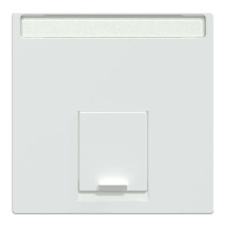 System M - Enjoliveur RJ45 simple - antimicrobien - MEG4573-0325 Schneider Electric