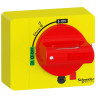 Poignée rouge rotative GV4 - GV4ADN02 Schneider Electric