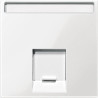 Merten System M - enjoliveur RJ45 central - IP20 - blanc polaire - MTN469819 Schneider Electric