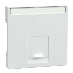 System M - Enjoliveur rj45 sple mpla n antimicrob - MTN469825 Schneider Electric