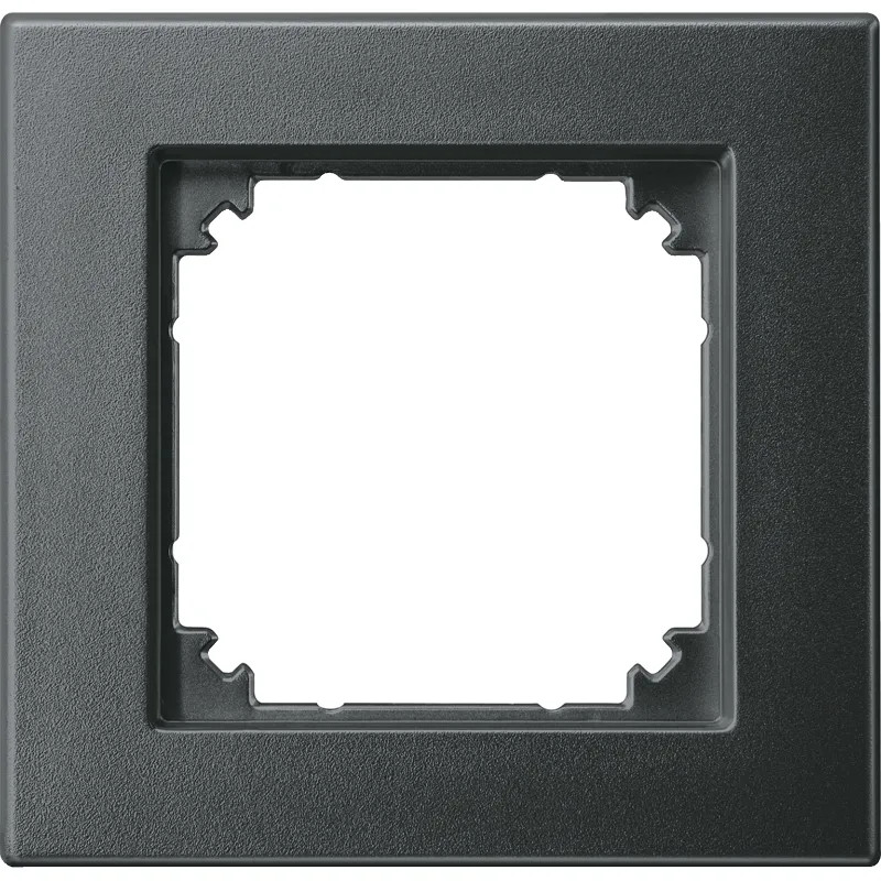 System M - M Plan - Plaque de finition - 1 poste - anthracite - 486114 Schneider Electric