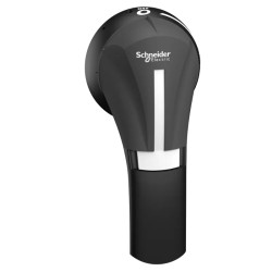 TeSys GS - Poignee ext front 100..400a ip65 noire - GS2AHT530 Schneider Electric