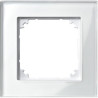 System M - M Elegance - Plaque de finition - 1 poste - verre blanc - 489119 Schneider Electric
