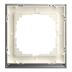 System M - M Pure - 1 poste - acier - MEG4010-3646 Schneider Electric