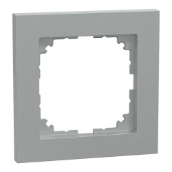 System M - M Pure - 1 poste - aluminium - MEG4010-3660 Schneider Electric