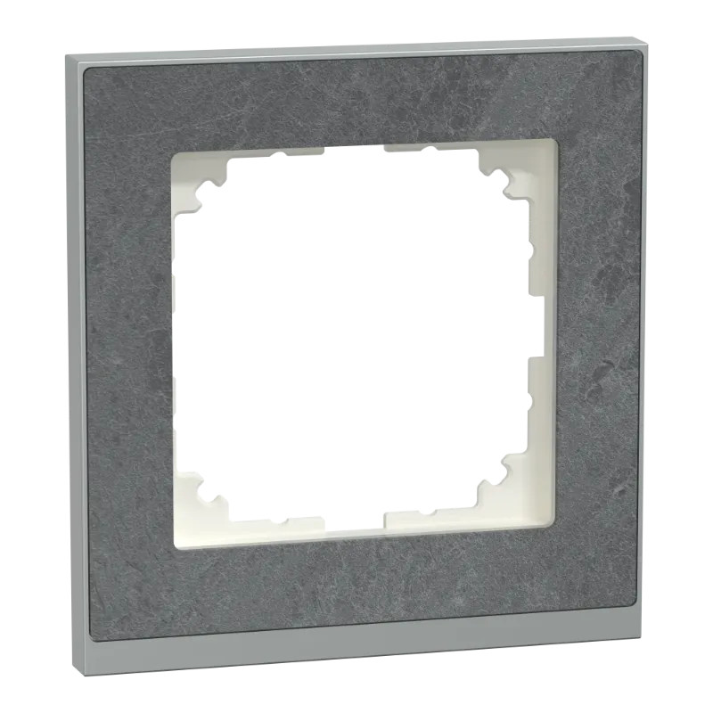 System M - M Pure - 1 poste - ardoise - MEG4010-3669 Schneider Electric