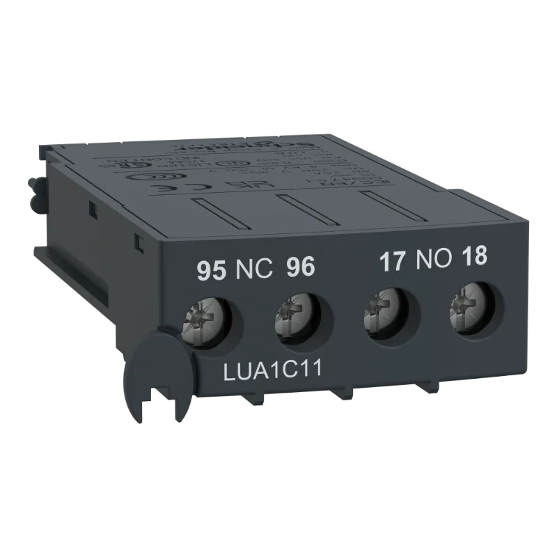 TeSys U - bloc de contacts additionnels - 1O+1F - LUA1C11 Schneider Electric