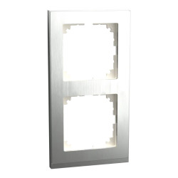 System M - M Pure - 2 postes - acier - MEG4020-3646 Schneider Electric