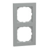 System M - M Pure - 2 postes - aluminium - MEG4020-3660 Schneider Electric