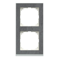 System M - M Pure - 2 postes - ardoise - MEG4020-3669 Schneider Electric