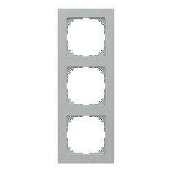 System M - M Pure - 3 postes - aluminium - MEG4030-3660 Schneider Electric