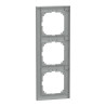 System M - M Pure - 3 postes - aluminium - MEG4030-3660 Schneider Electric
